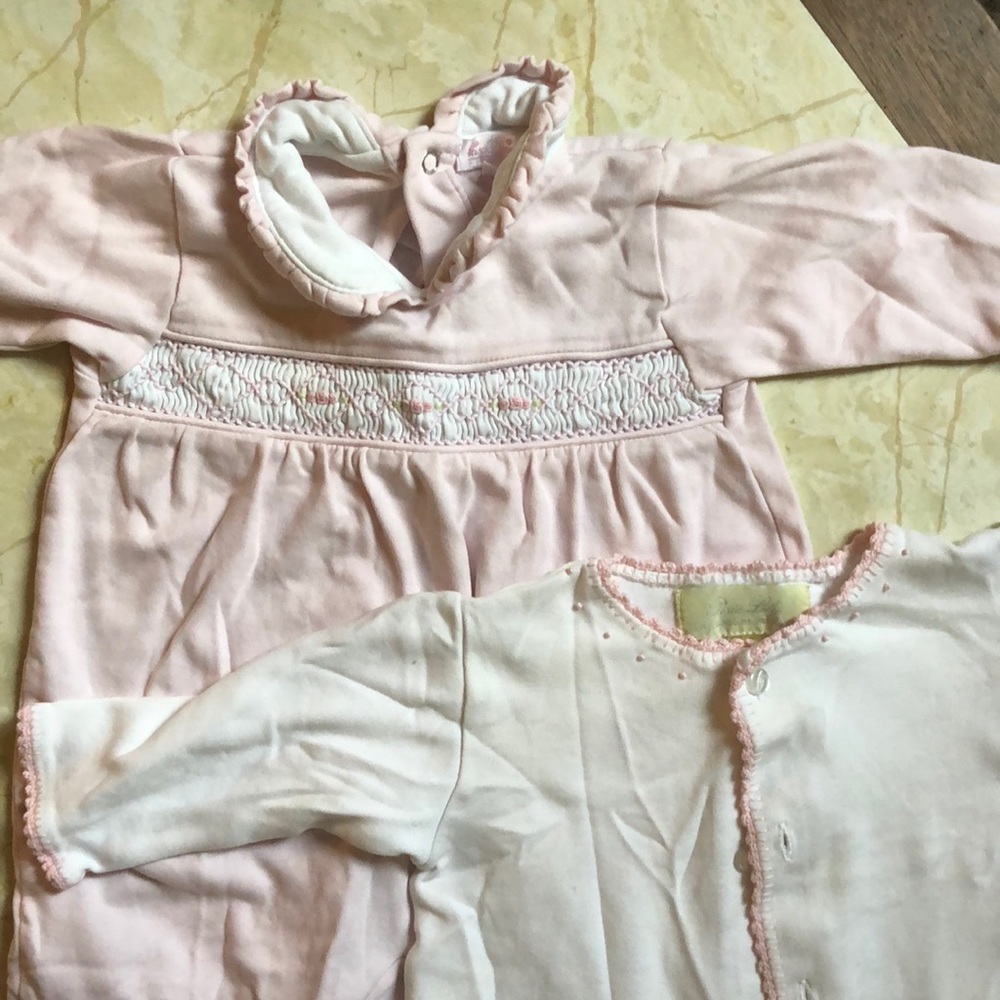 Kissy Kissy and Pixie Lily Girl's Onesies